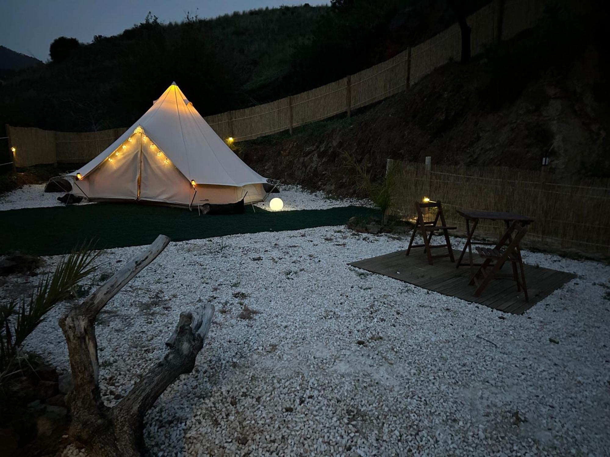 Glamping Finca El Olivo Михас Экстерьер фото
