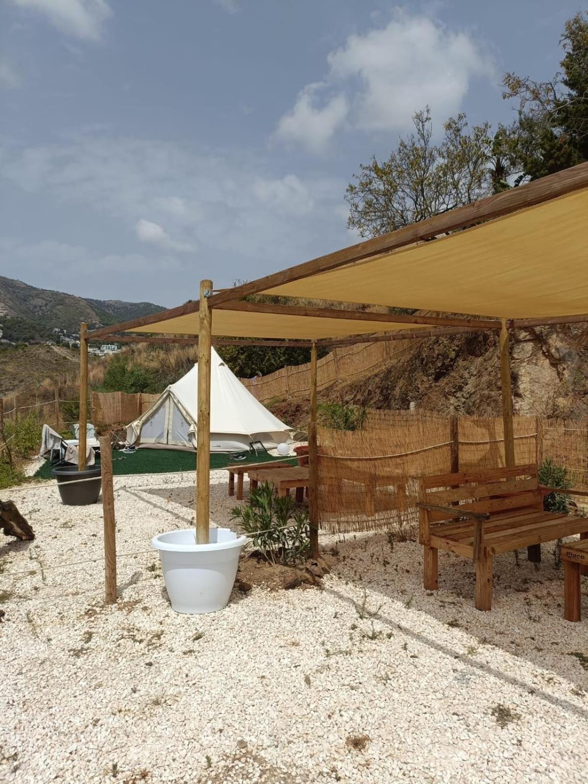 Glamping Finca El Olivo Михас Экстерьер фото